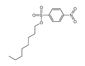 octyl 4-nitrobenzenesulfonate结构式