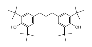 1,3-bis(3,5-di-tert-butyl-4-hydroxyphenyl)butane结构式