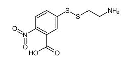 5-(2-氨基乙基)二硫-2-硝基苯甲酸结构式