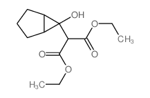 diethyl 2-(6-hydroxy-6-bicyclo[3.1.0]hexyl)propanedioate结构式