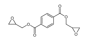 1,4-苯二甲酸双(环氧乙烷基甲基)酯结构式