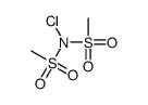 N-chloro-N-methylsulfonylmethanesulfonamide结构式