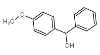 4-甲氧基二苯甲醇结构式