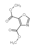 Dimethyl oxazole-4,5-dicarboxy结构式
