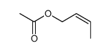 (E)-2-butenyl acetate结构式
