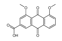 4,5-dimethoxy-9,10-dioxoanthracene-2-carboxylic acid结构式