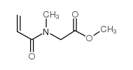 N-丙烯酰肌胺酸甲酯结构式