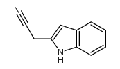 2-(Cyanomethyl)indole结构式