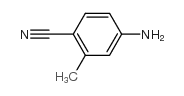 4-氨基-2-甲基苄腈结构式