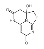 2a-hydroxy-2a,3-dihydro-2H,5H-1-thia-5,8,8b-triaza-acenaphthylene-4,7-dione结构式