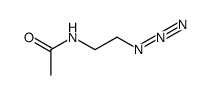 N-(2-azidoethyl)-acetamide结构式