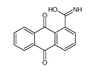9,10-dioxoanthracene-1-carboxamide结构式