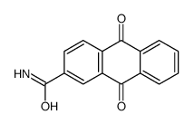 9,10-dioxoanthracene-2-carboxamide结构式