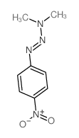 1-Triazene,3,3-dimethyl-1-(4-nitrophenyl)-结构式