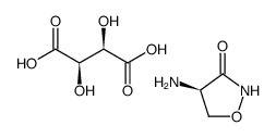 D-cycloserine-L-tartrate结构式