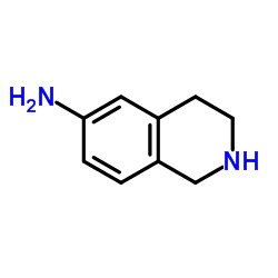 6-氨基-1,2,3,4-四氢异喹啉结构式