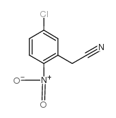 2-(5-氯-2-硝基苯基)乙腈结构式