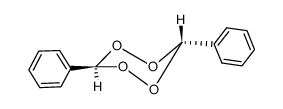 trans-3,6-diphenyl-1,2,4,5-tetroxane结构式