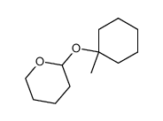 2-((1-methylcyclohexyl)oxy)tetrahydro-2H-pyran结构式