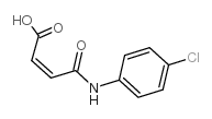 N-(对氯苯基)马来酸结构式