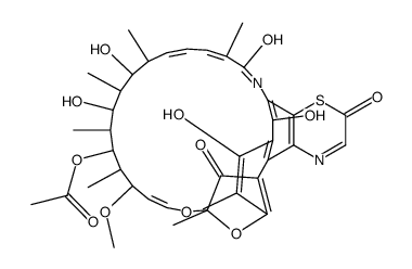 Rifamycin verde结构式