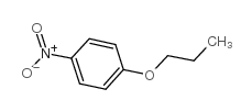 p-propoxynitrobenzene结构式