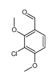 2,4-DIMETHOXY-3-CHLOROBENZALDEHYDE结构式