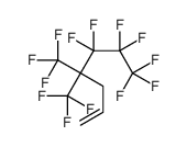 5,5,6,6,7,7,7-heptafluoro-4,4-bis(trifluoromethyl)hept-1-ene结构式