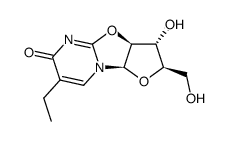5-ethyl-2,2'-anhydrouridine结构式