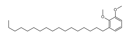 1-heptadecyl-2,3-dimethoxybenzene结构式