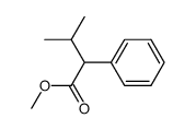 2-PHENYL-3-METHYLBUTANOICACID,METHYLESTER结构式