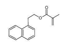 (1-Naphthyl)ethyl Methacrylate结构式