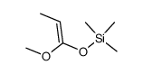 (E)-(1-methoxyprop-1-enyloxy)trimethylsilane结构式