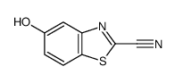 5-羟基苯并[d]噻唑-2-甲腈结构式