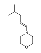 (E)-4-methyl-1-morpholino-1-pentene结构式