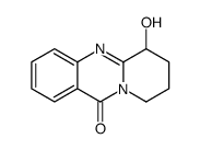 6-hydroxy-6,7,8,9-tetrahydropyrido[2,1-b]quinazolin-11-one结构式