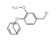 Benzene,4-(bromomethyl)-2-methoxy-1-(phenylmethoxy)-结构式
