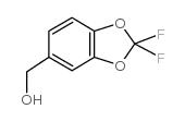 (2,2-二氟苯并[d][1,3]二氧代l-5-基)甲醇结构式