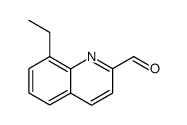 8-ethylquinoline-2-carbaldehyde结构式
