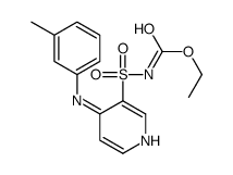 [[4-[(3-Methylphenyl)amino]-3-pyridinyl]sulfonyl]carbamic Acid Ethyl Ester结构式