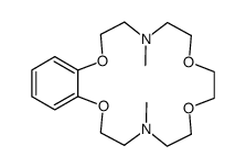 4,13-dimethyl-3,4,5,6,8,9,12,13,14,15-decahydro-2H,11H-benzo[b][1,4,10,13]tetraoxa[7,16]diazacyclooctadecine结构式