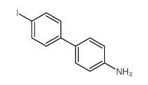 [1,1'-Biphenyl]-4-amine,4'-iodo-结构式