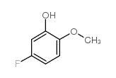 2-甲氧基-5-氟苯酚结构式