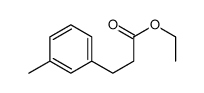 3-M-TOLYL-PROPIONIC ACID ETHYL ESTER结构式