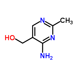 4-氨基-5-羟基甲基-2-甲基嘧啶结构式