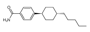 4-((1s,4r)-4-pentylcyclohexyl)benzamide结构式