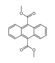 dimethyl anthracene-9,10-dicarboxylate结构式