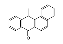 12-methyl-12H-benz[a]anthracen-7-one结构式
