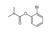 o-bromophenyl N,N-dimethylcarbamate结构式