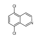 5,8-Dichloroisoquinoline结构式